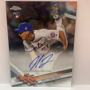 2017 Topps Chrome Seth Lugo Mets Autograph #RA-SL (005)